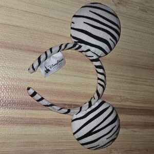Disney Black and White Zebra Ears Headband